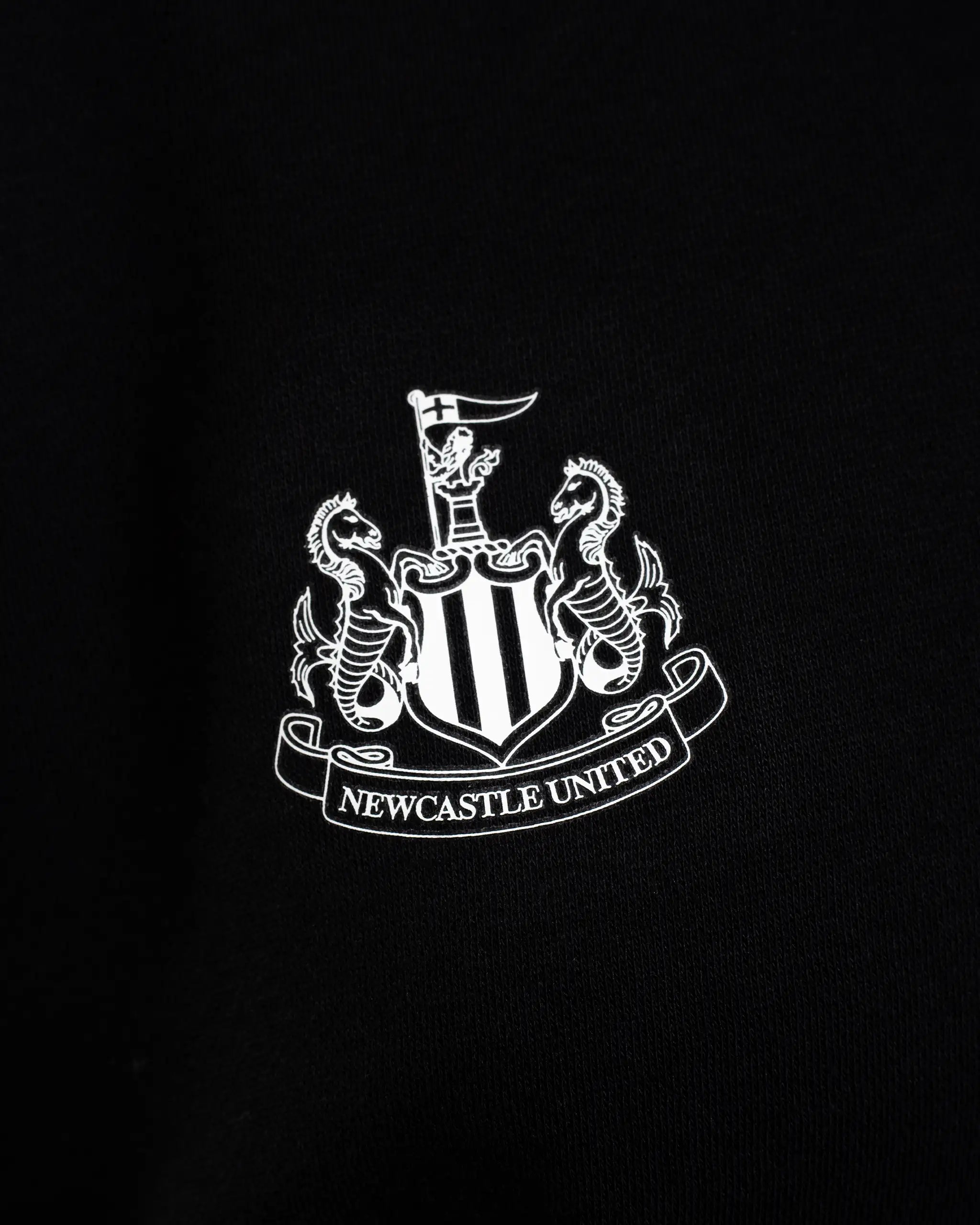 Newcastle United adidas Women's Black Long Sleeved Polo