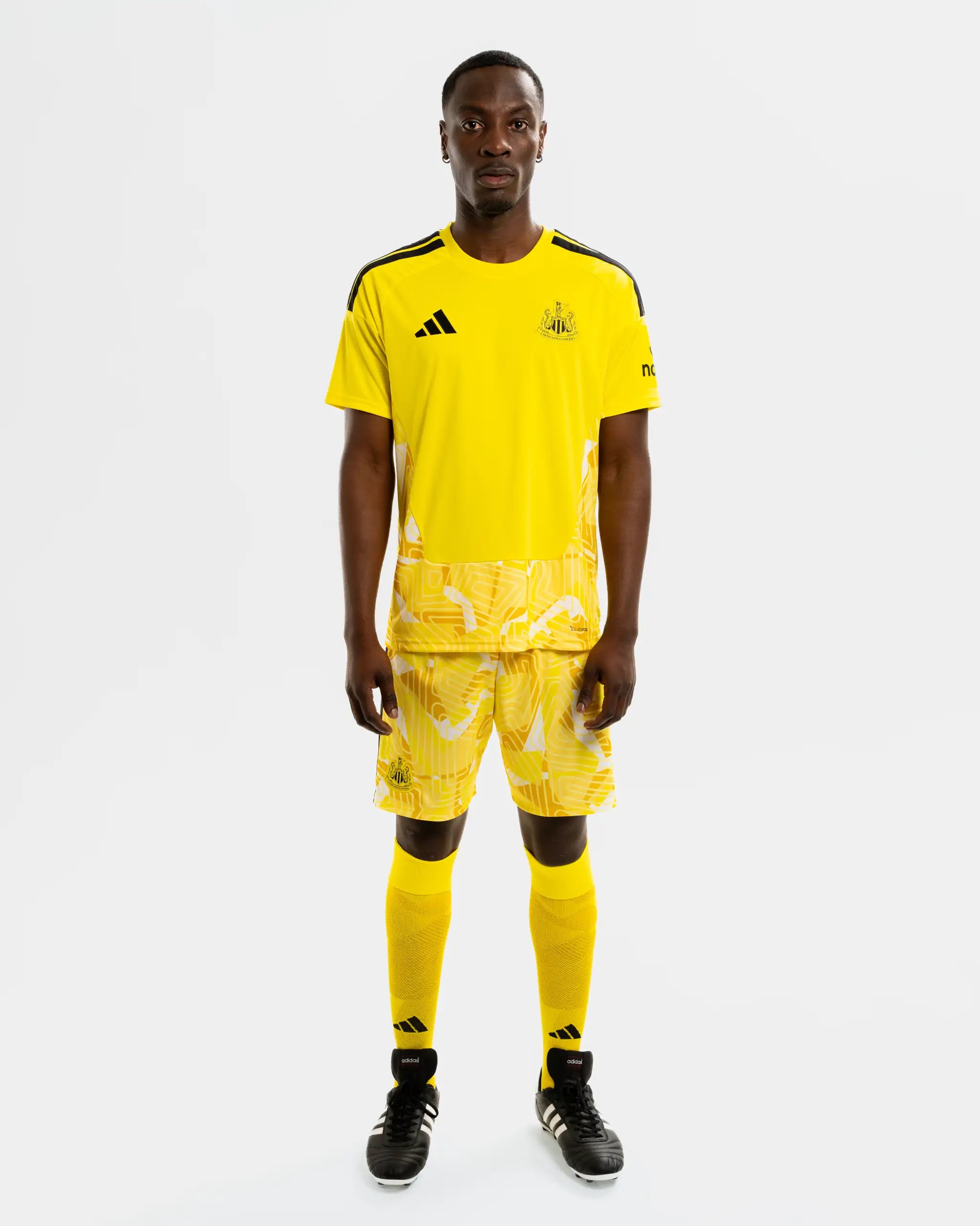 Newcastle United adidas Men's 26/27 Yellow Goalkeeper Shirt
