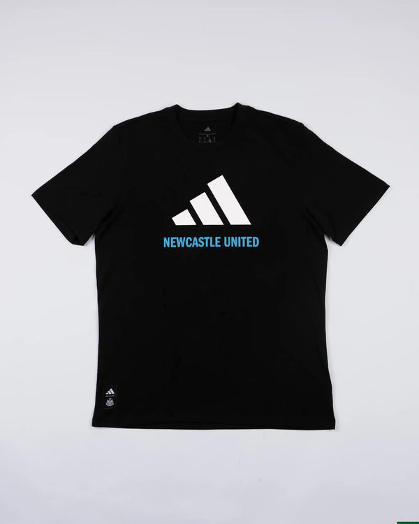 Newcastle United adidas Black T-Shirt