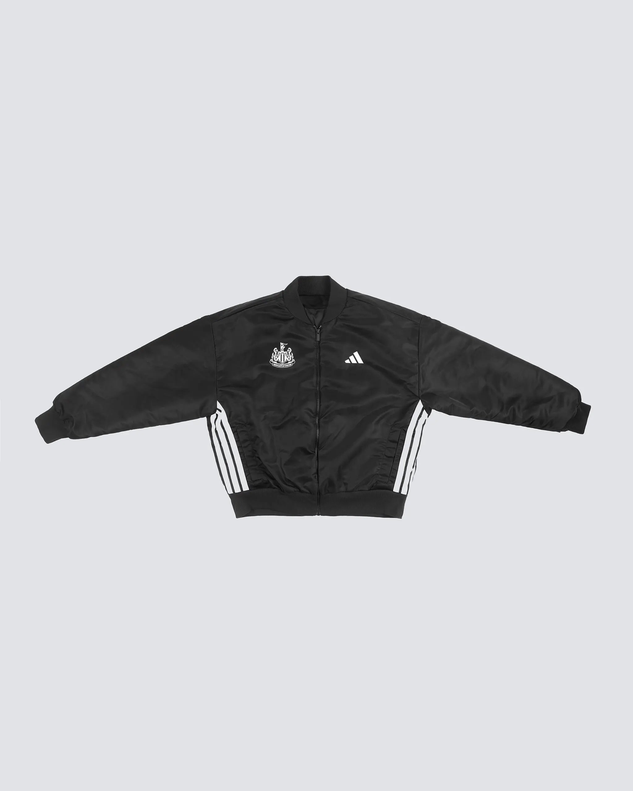 Newcastle United adidas Men's Black Bomber Jacket