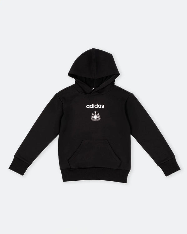 Newcastle United adidas Kids' Black Hoodie