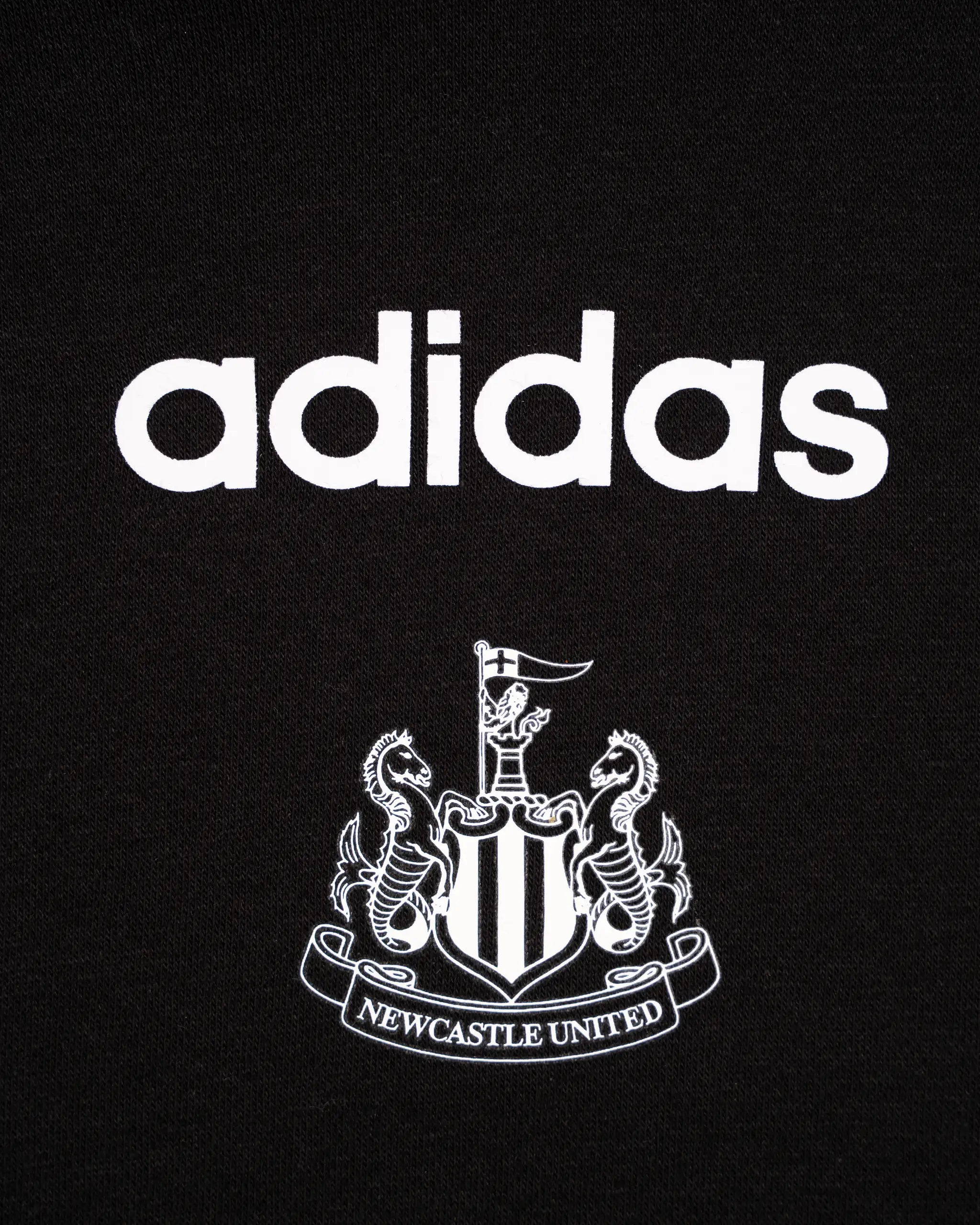 Newcastle United adidas Kids' Black Hoodie