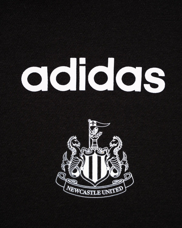 Newcastle United adidas Kids' Black Hoodie
