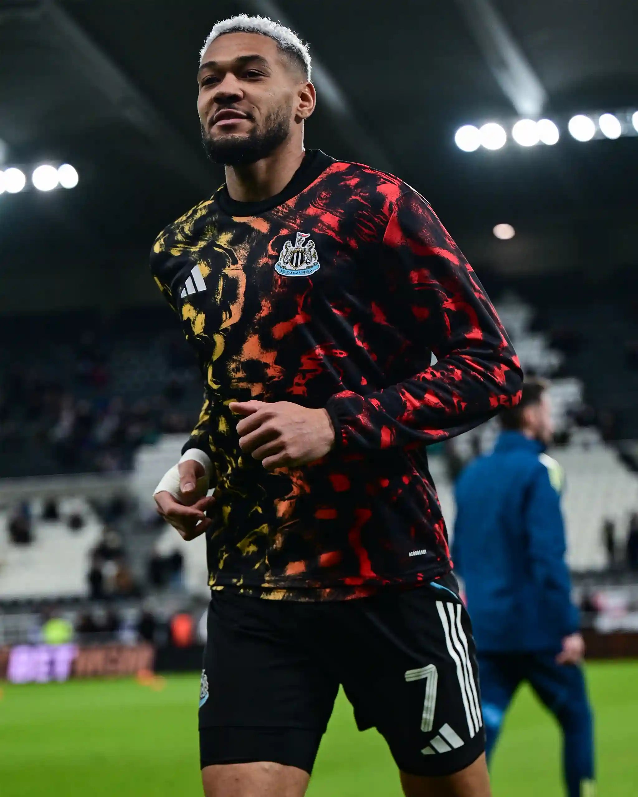 Newcastle United adidas 25/26 Pre-Match Warm Up Top