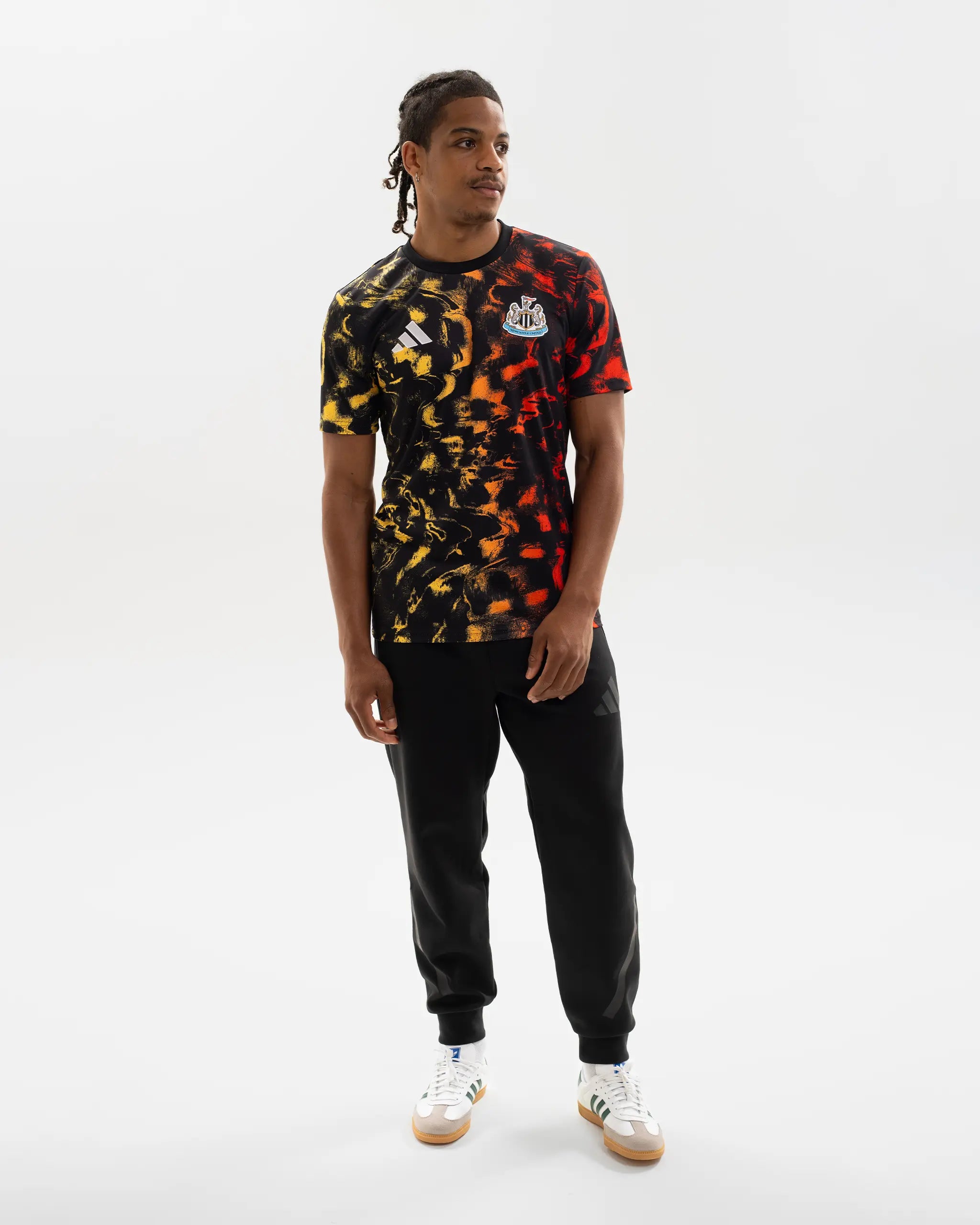 Newcastle United adidas 25/26 Pre-Match Shirt