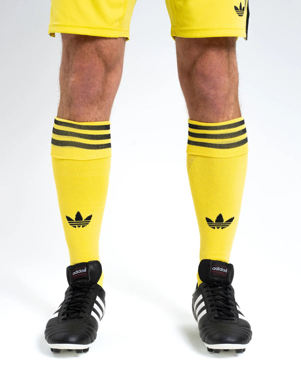 Newcastle United adidas 25/26 Trefoil Yellow Goalkeeper Socks