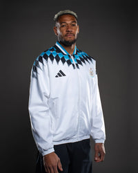 Newcastle United adidas White Stadium Track Top