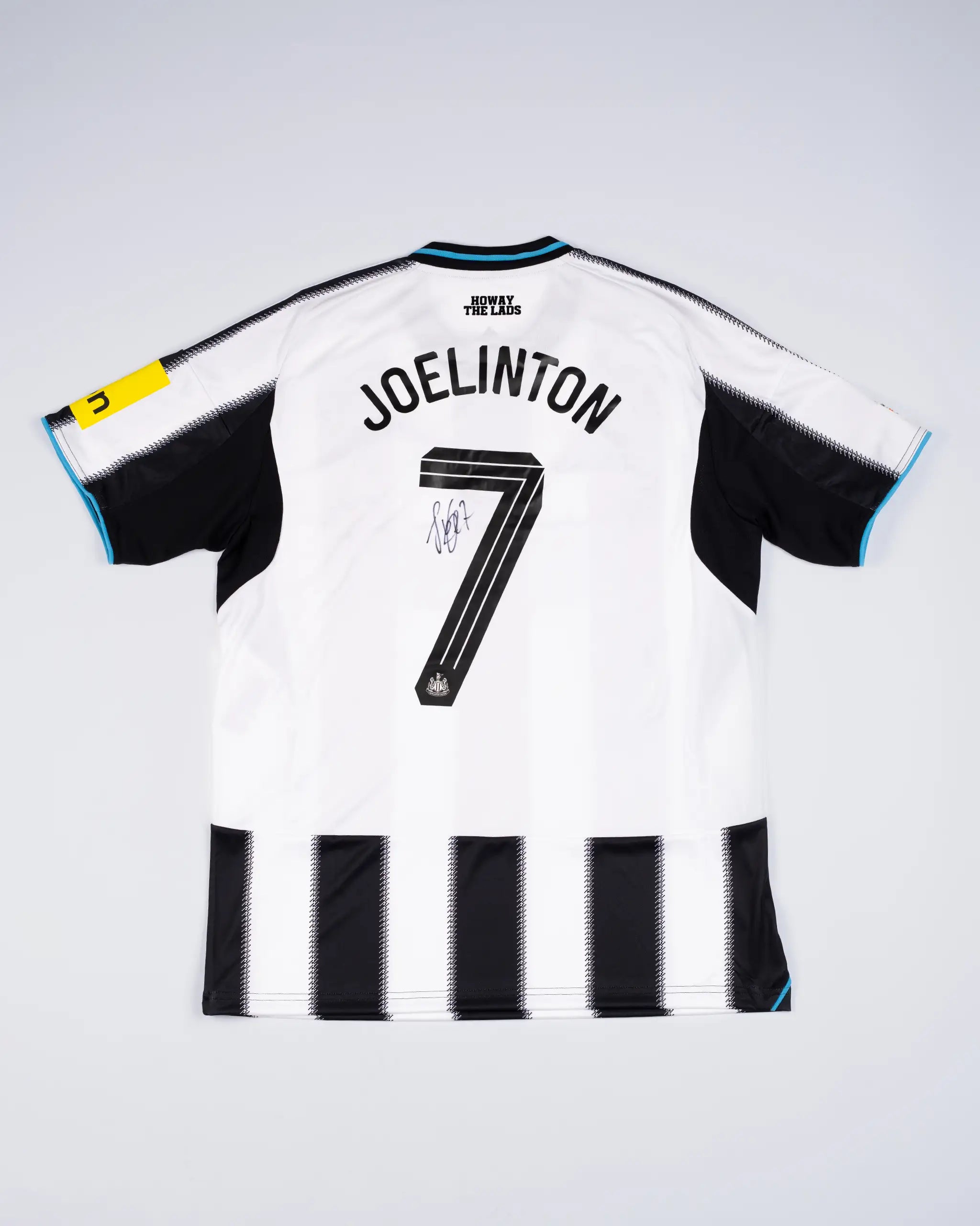 Newcastle United JOELINTON 25/26 Boxed Signed Home Shirt