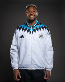 Newcastle United adidas White Stadium Track Top