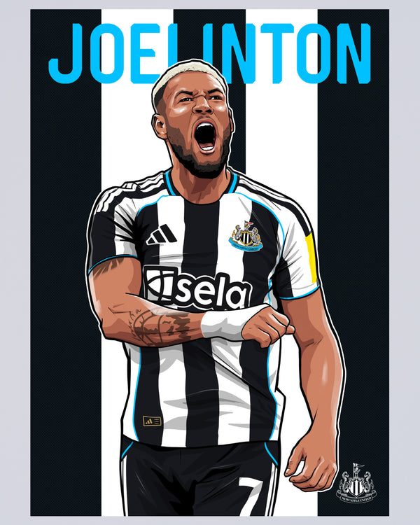 Newcastle United JOELINTON Poster