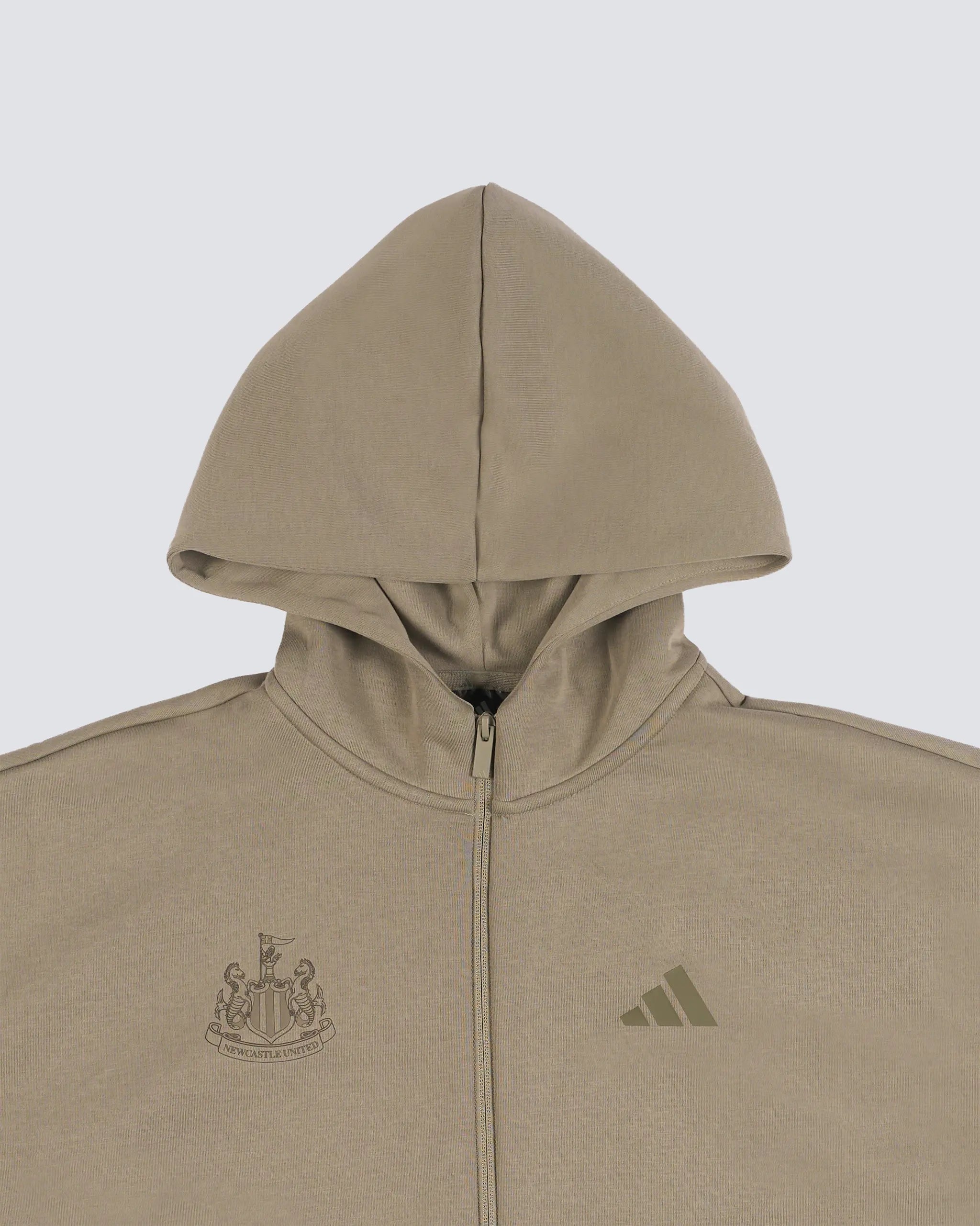 Newcastle United adidas Men's Pebble Zip Up Hoodie