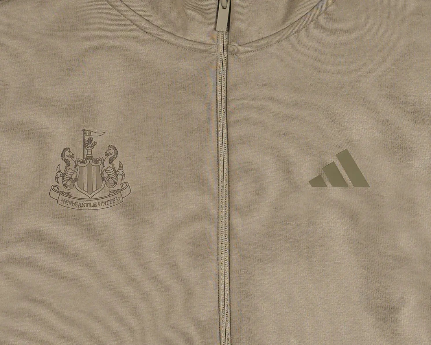 Newcastle United adidas Men's Pebble Zip Up Hoodie