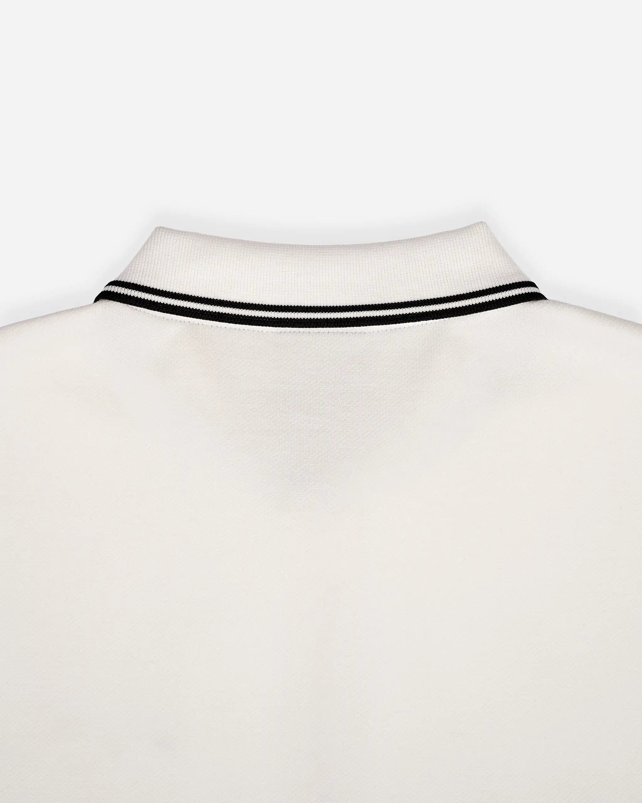 Newcastle United Men's White Textured Polo Shirt