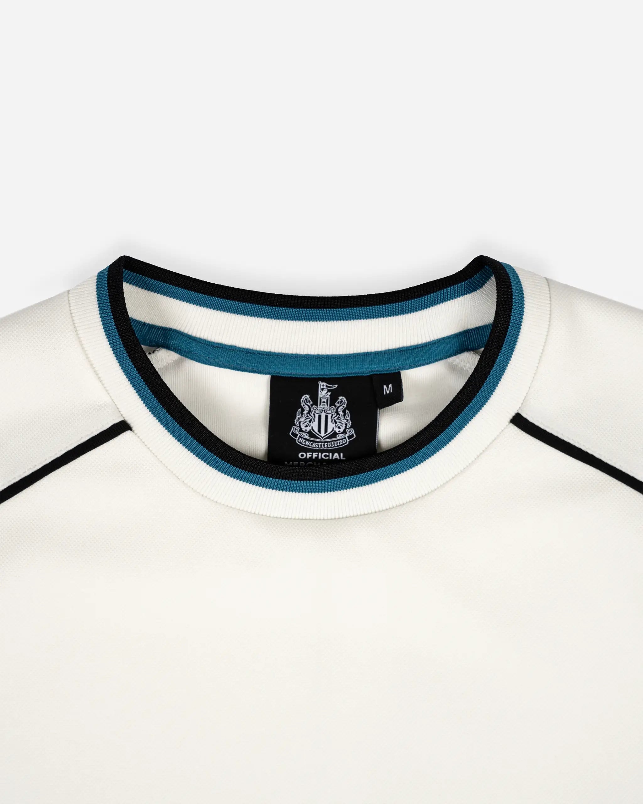 Newcastle United Men's White Raglan Smart T-Shirt