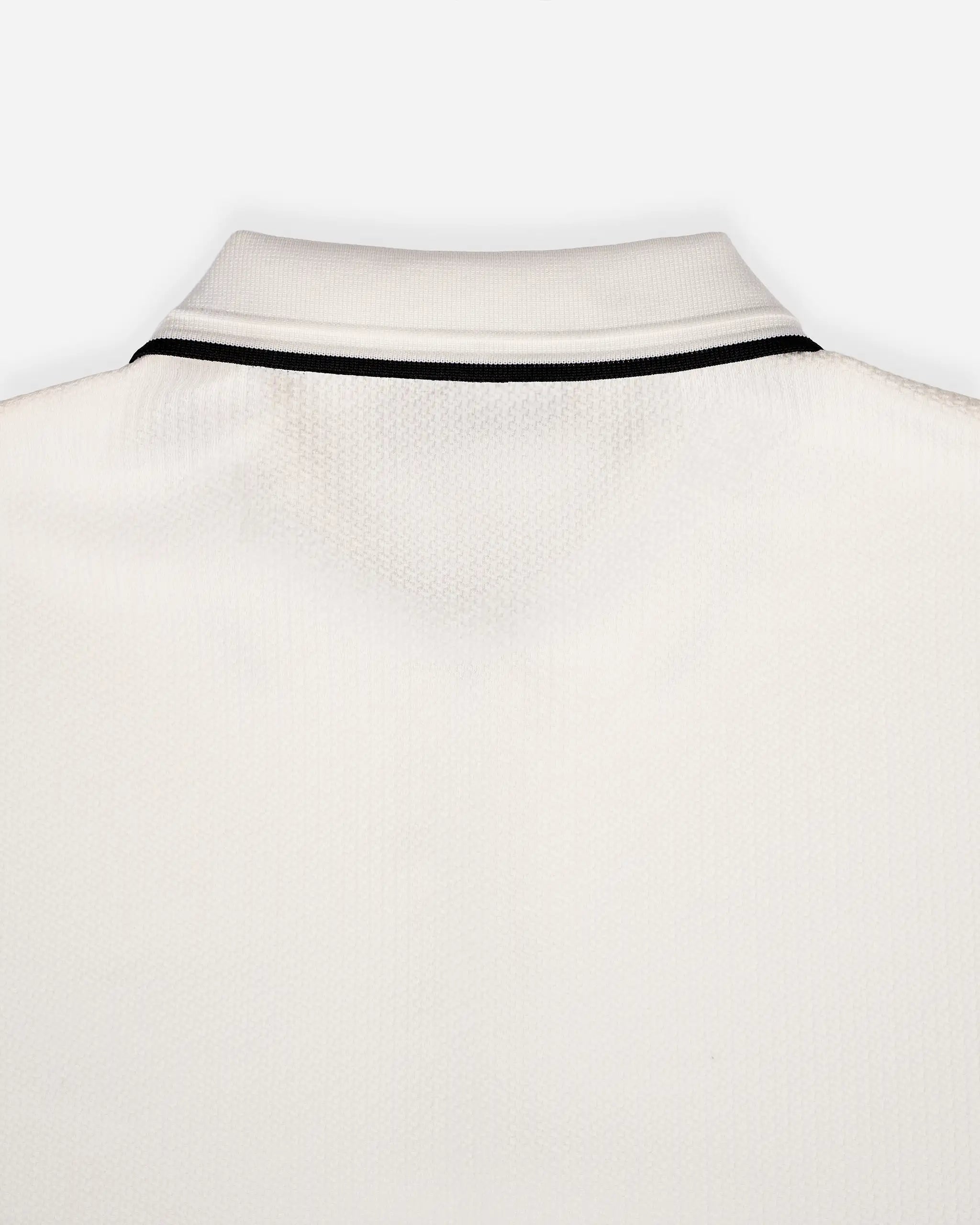 Newcastle United Men's White Polo Shirt with Panel Detailing