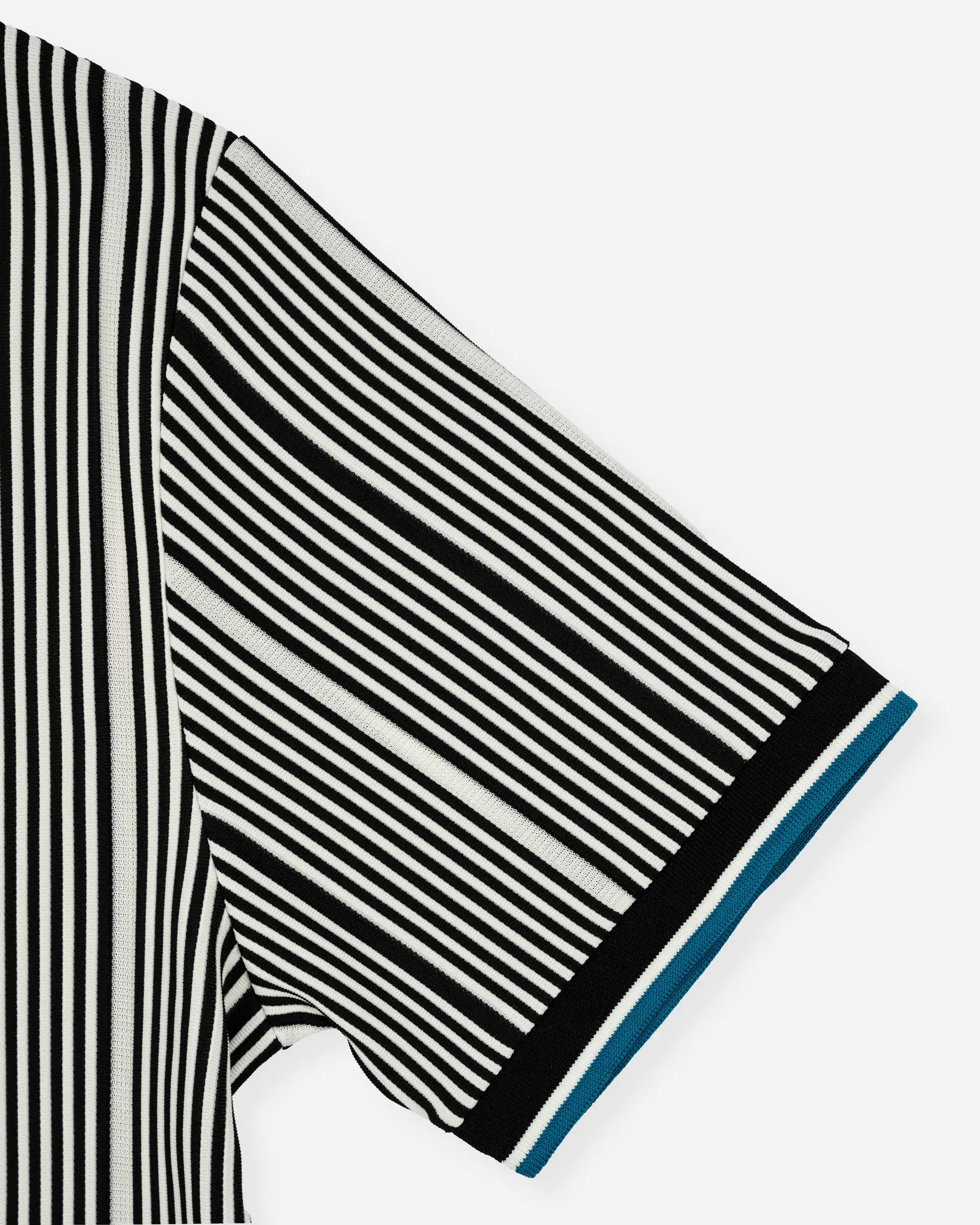 Newcastle United Men's Black Striped T-Shirt