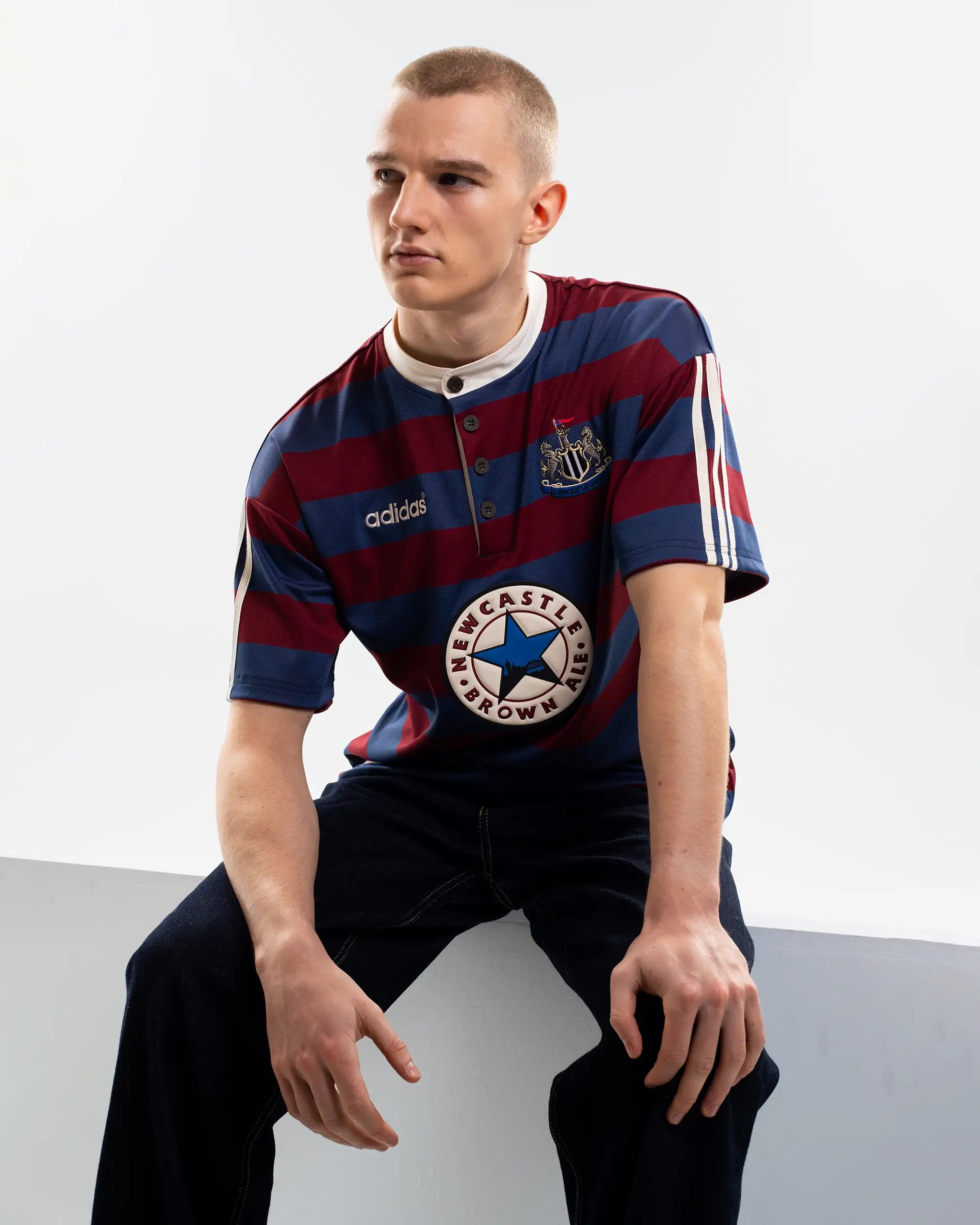 Newcastle United adidas 1995/96 Away Shirt