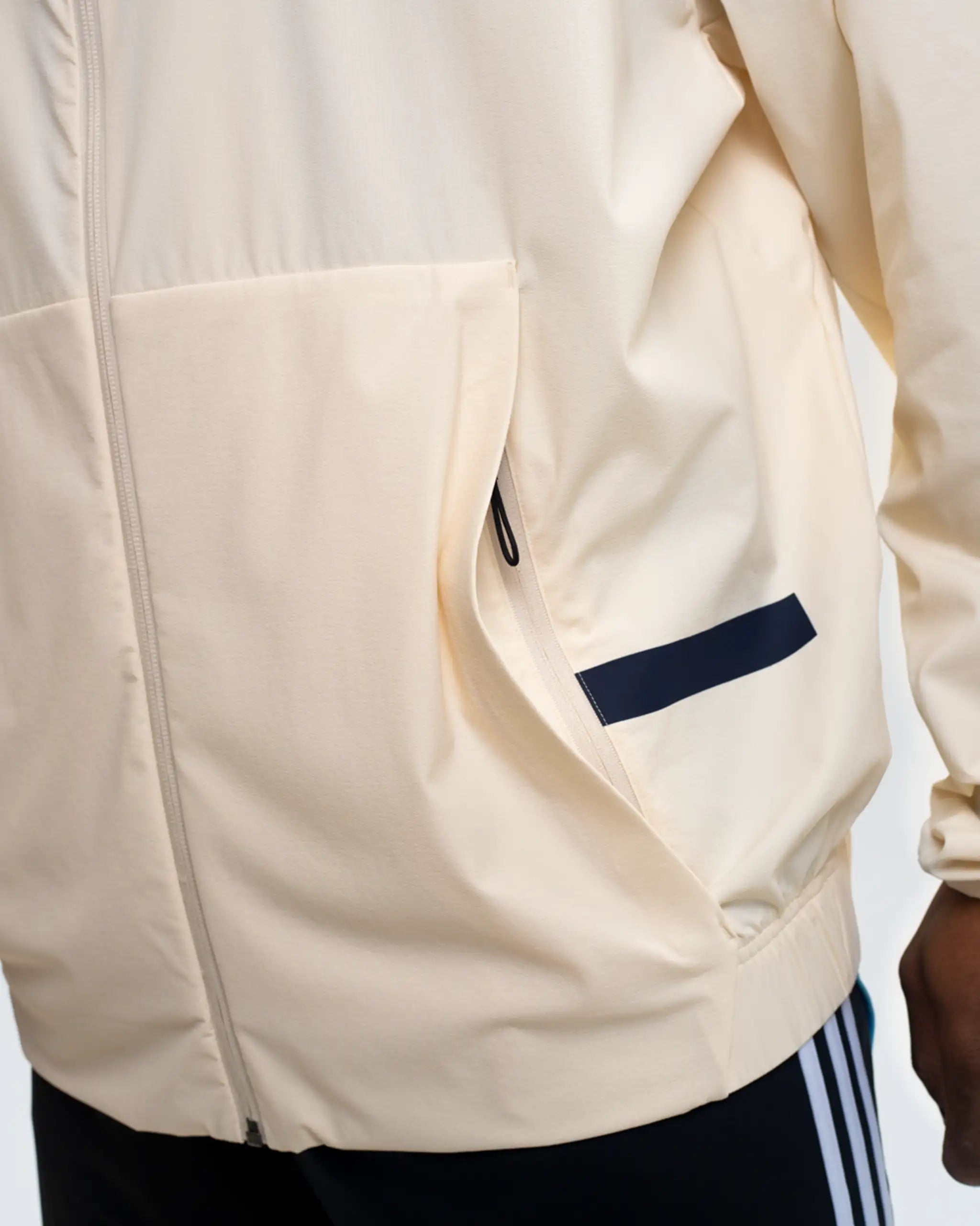 Newcastle United adidas 25/26 Off White Anthem Jacket