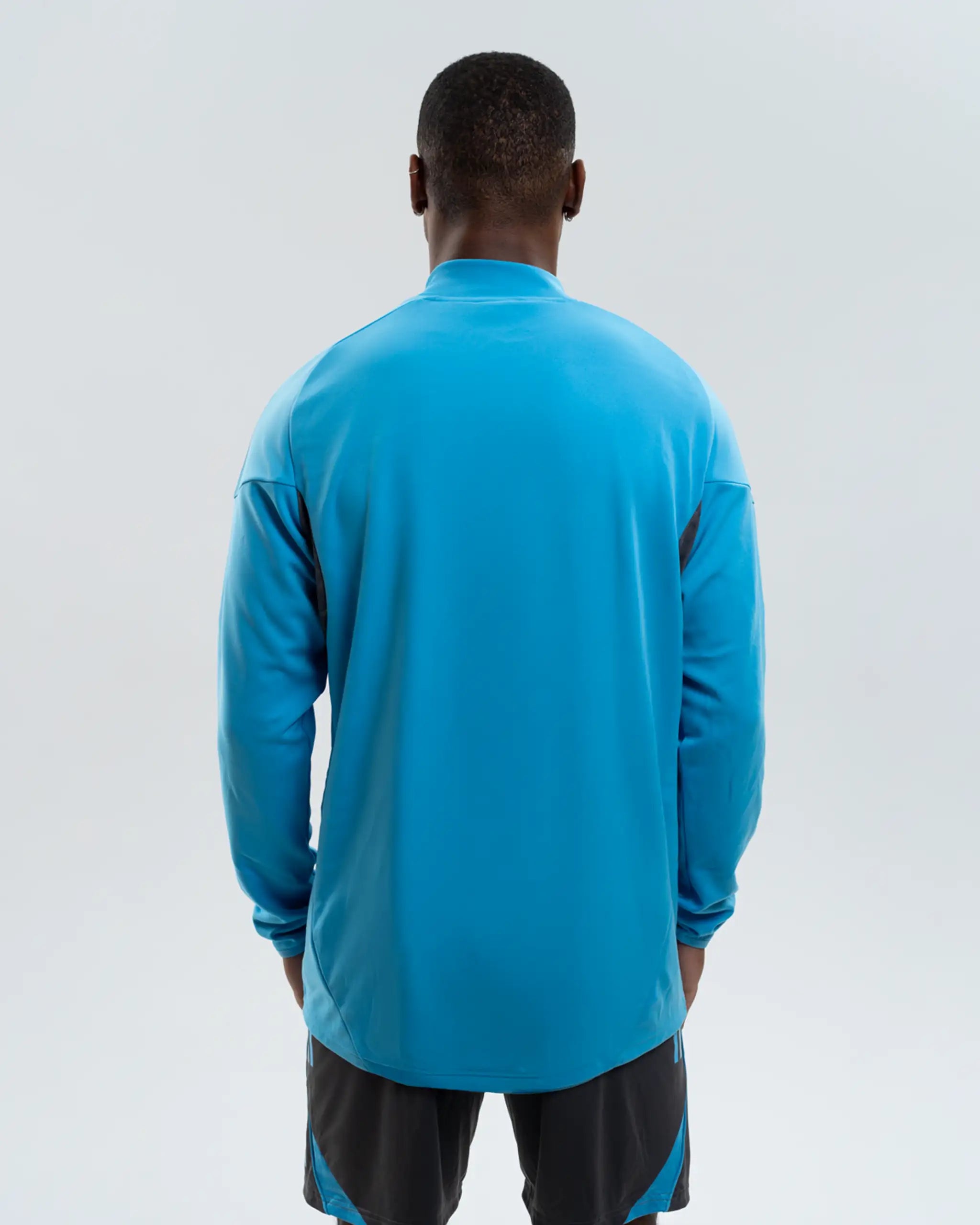 Newcastle United adidas 25/26 Players Range Blue Zip Up Jacket