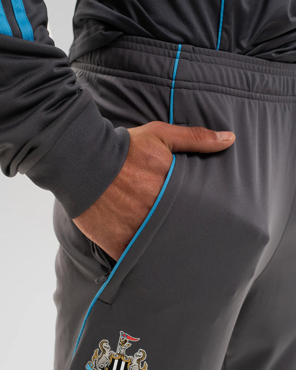 Newcastle United adidas 25/26 Players Range Grey Training Bottoms