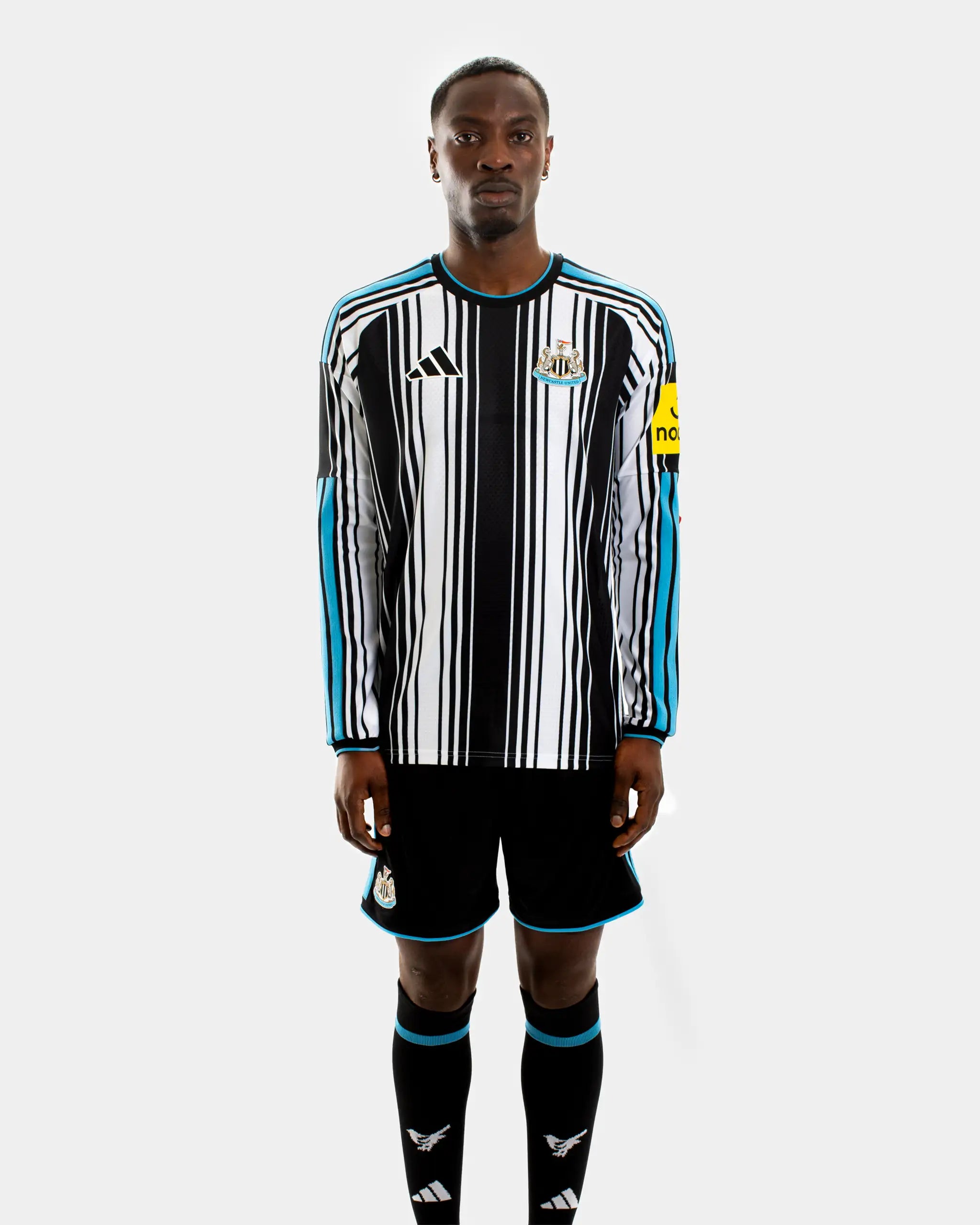 Newcastle United adidas Men's 26/27 Long Sleeve Authentic Home Shirt