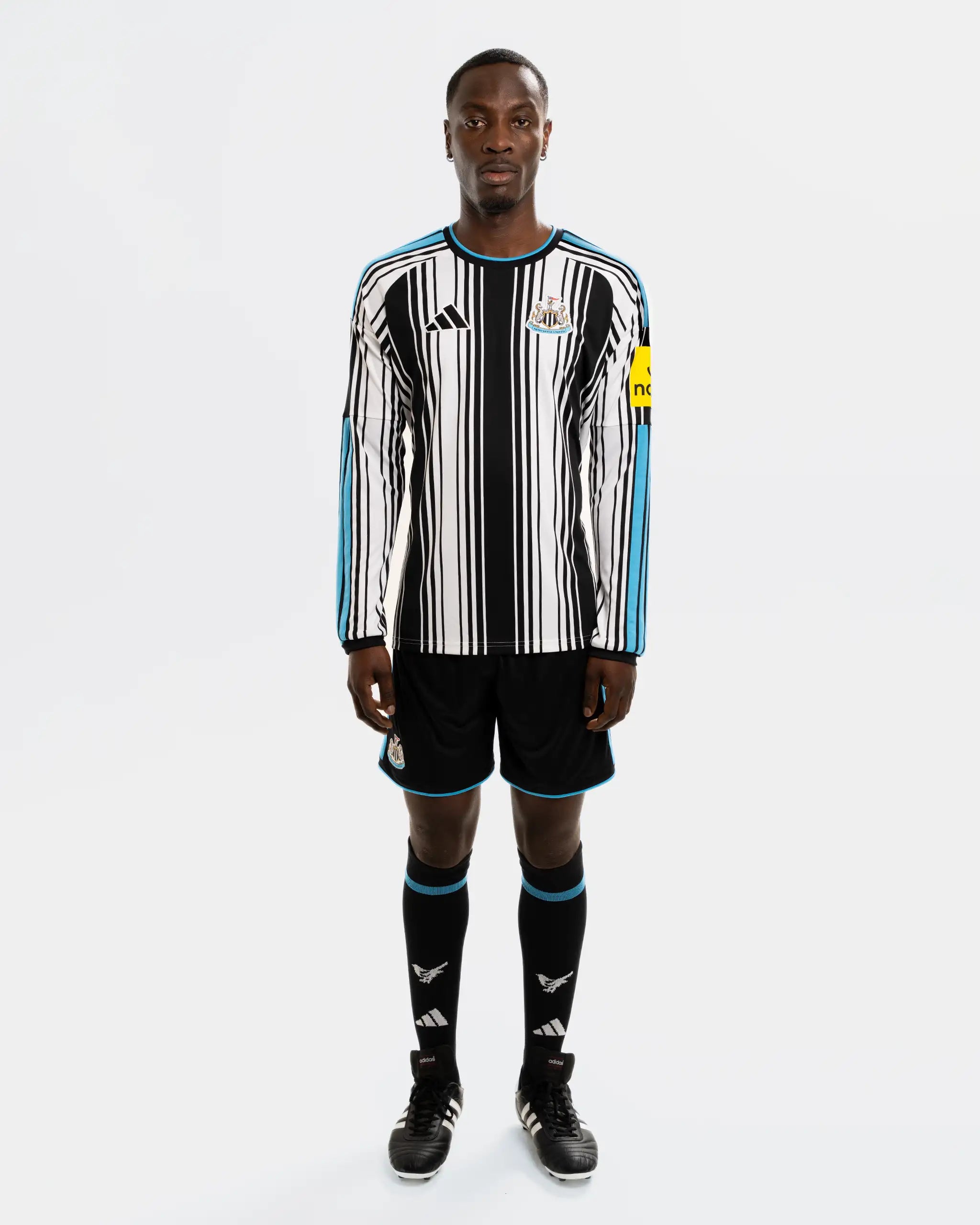 Newcastle United adidas Men's 26/27 Long Sleeve Home Shirt