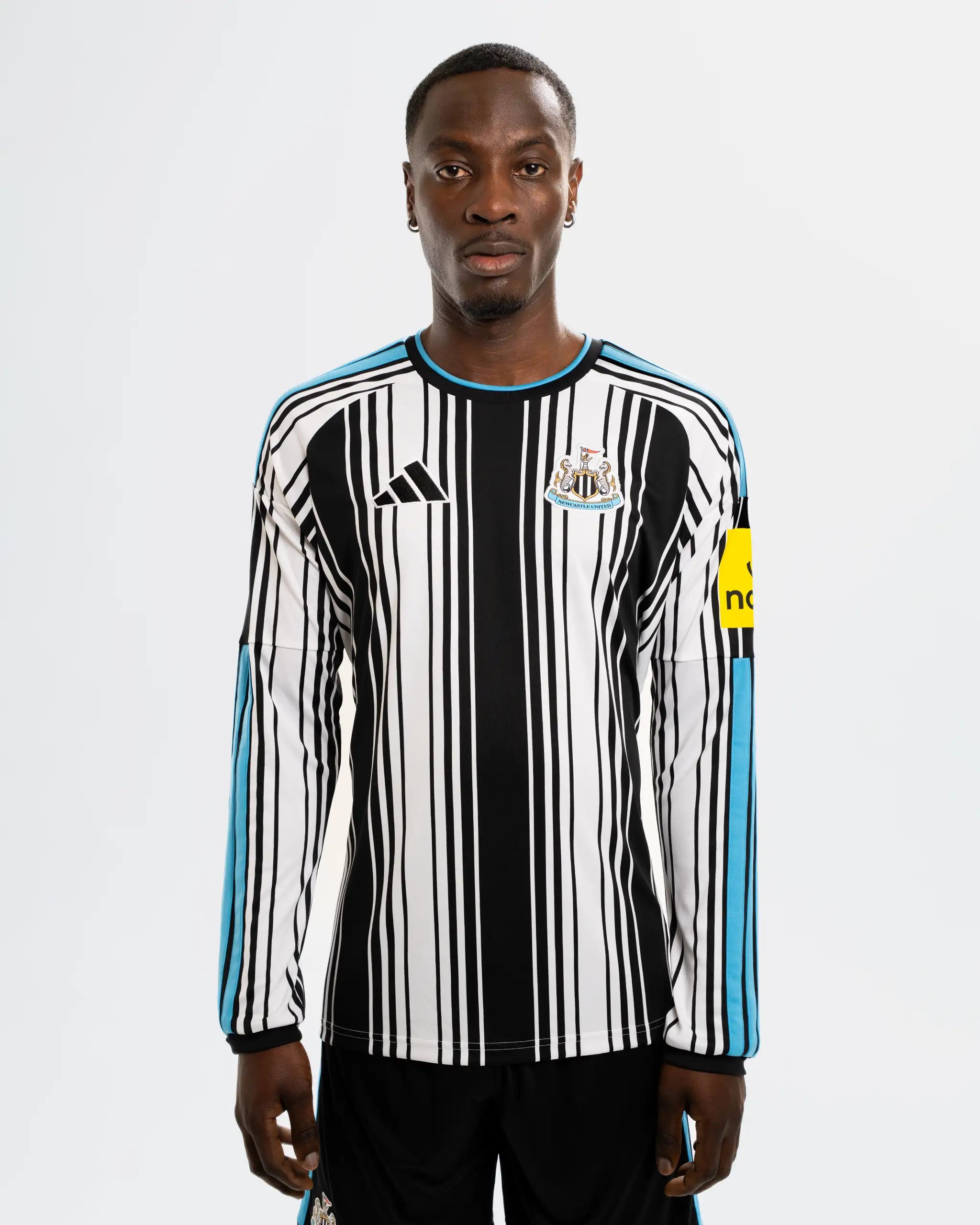 Newcastle United adidas Men's 26/27 Long Sleeve Home Shirt