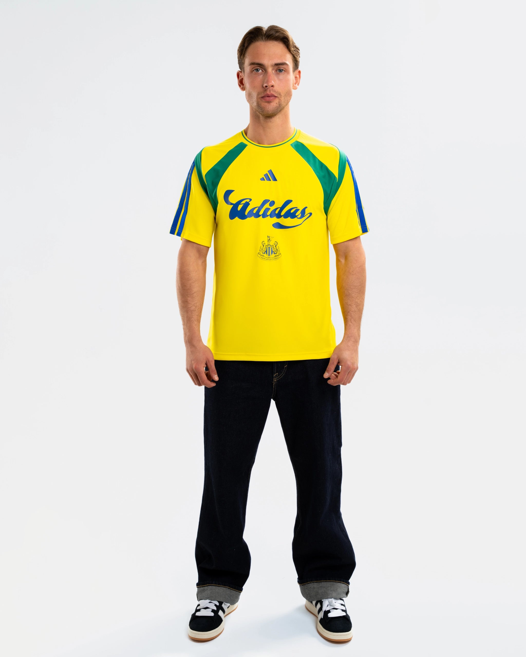 Newcastle United adidas Yellow Tiro Tee