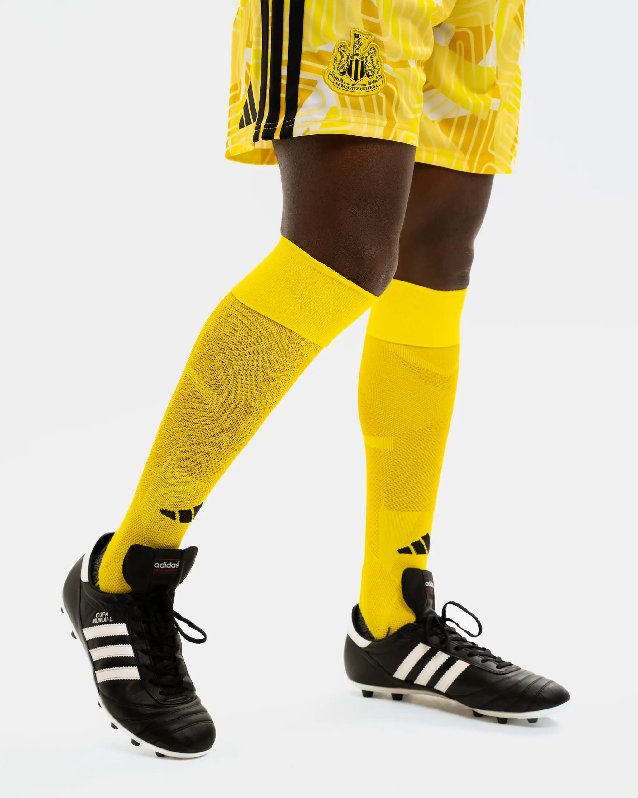Newcastle United adidas 26/27 Yellow Goalkeeper Socks