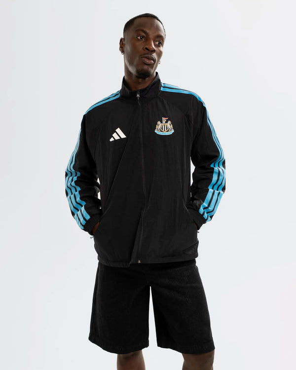 Newcastle United adidas 26/27 Black Anthem Jacket