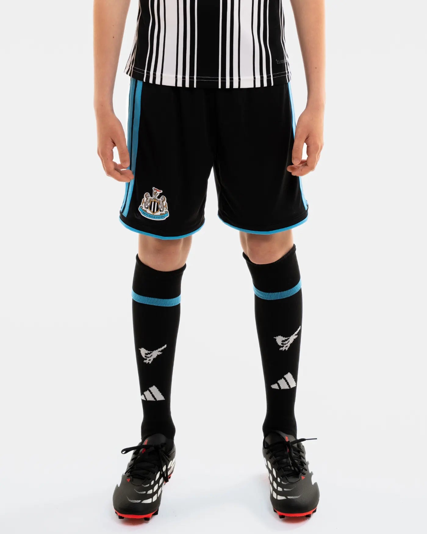 Newcastle United adidas Kids' 26/27 Home Shorts