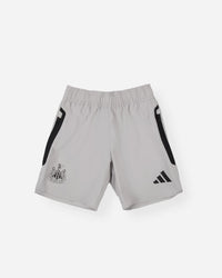 Newcastle United Kids' Alternative Tiro Travel Grey Shorts