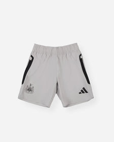 Newcastle United Kids' Alternative Tiro Travel Grey Shorts