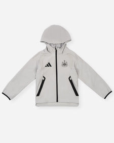 Newcastle United Kids' Alternative Tiro Travel Grey Windbreaker