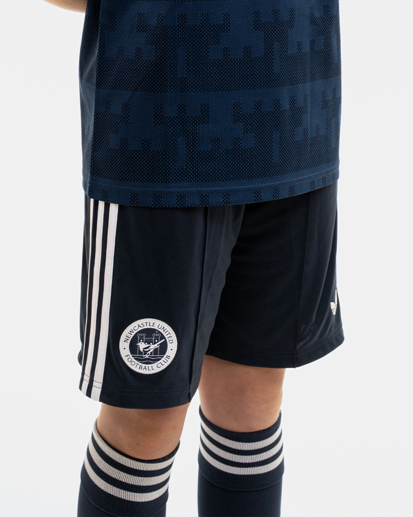 Newcastle United adidas Kids' 26/27 Away Shorts