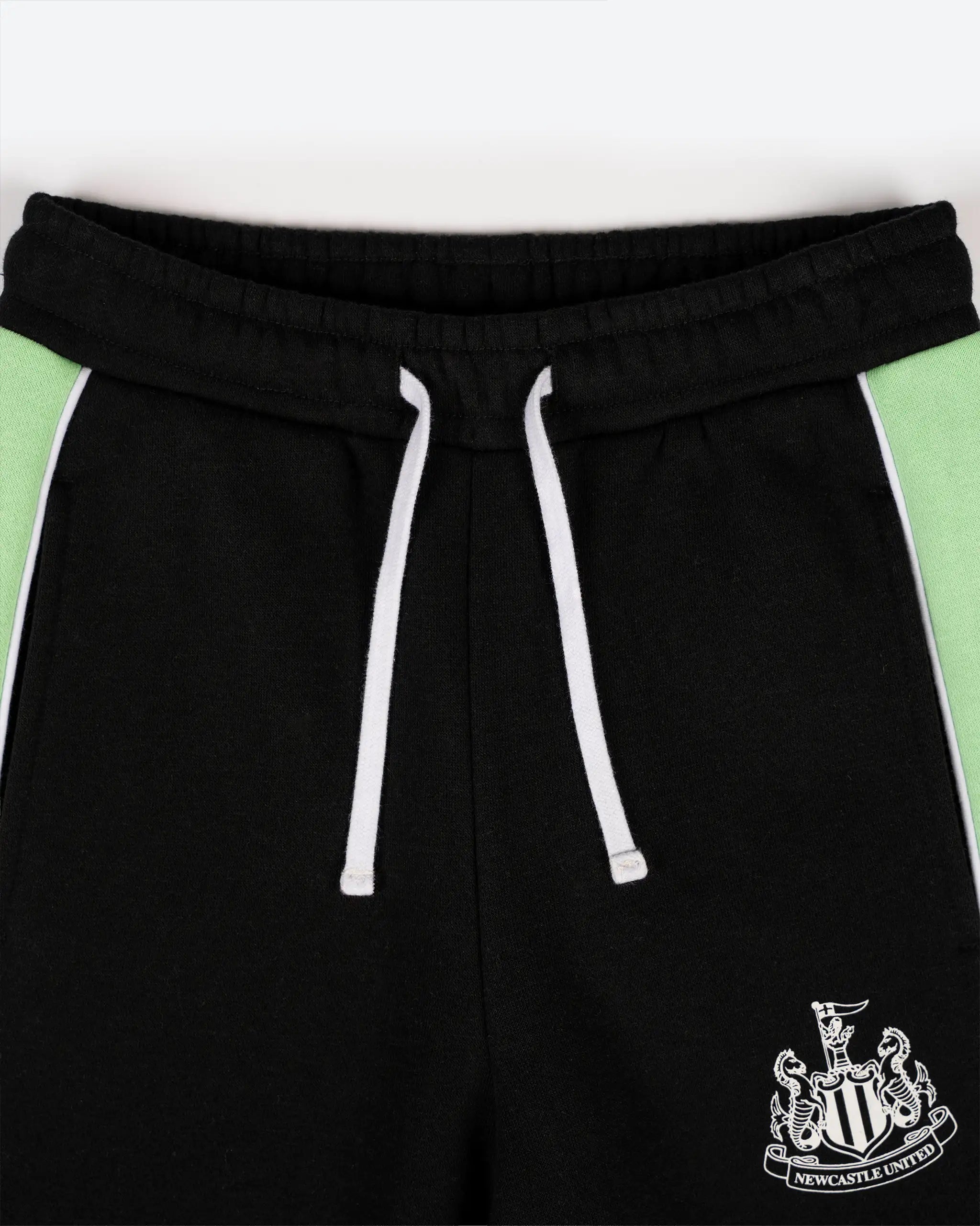 Newcastle United Girl's Black Wide Leg Joggers
