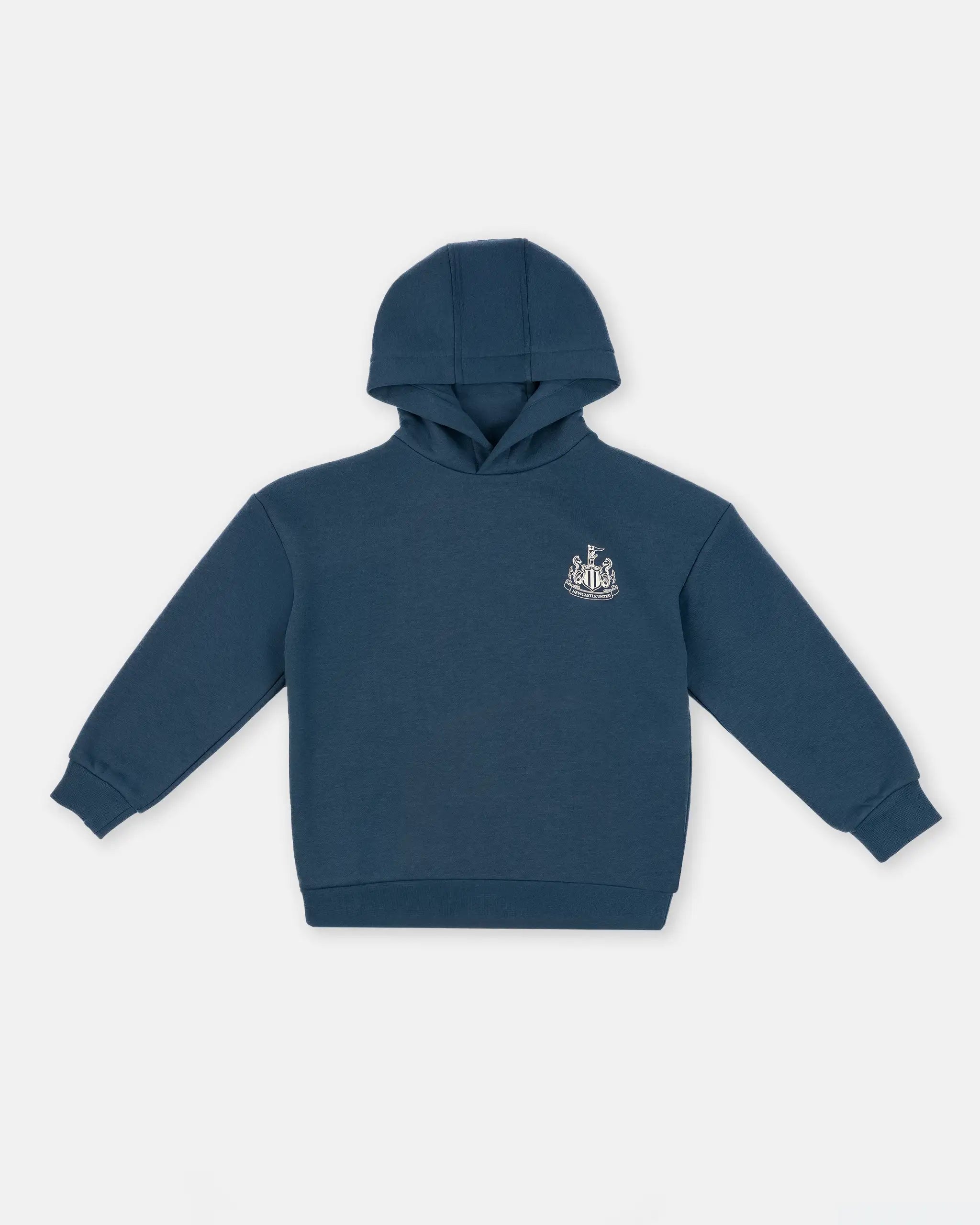 Newcastle United Boy's Navy Graffiti Print Hoodie