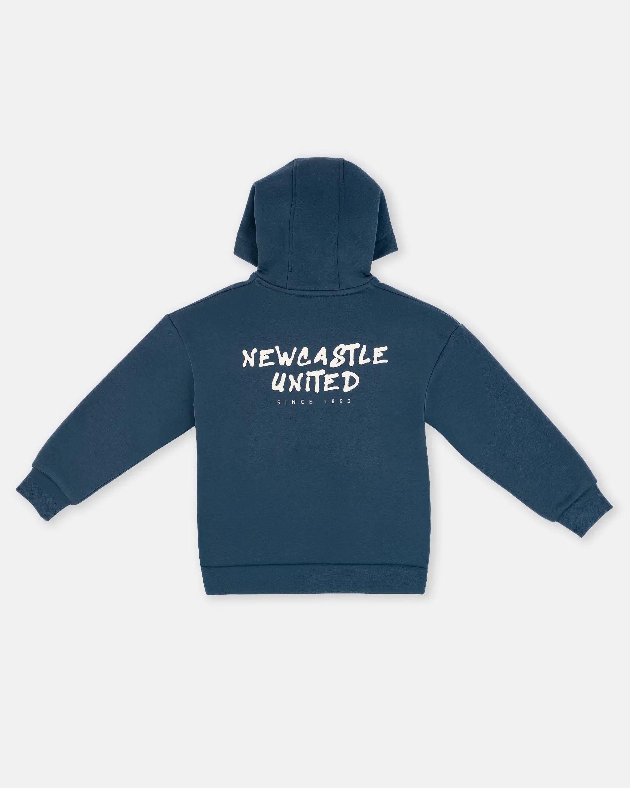 Newcastle United Boy's Navy Graffiti Print Hoodie
