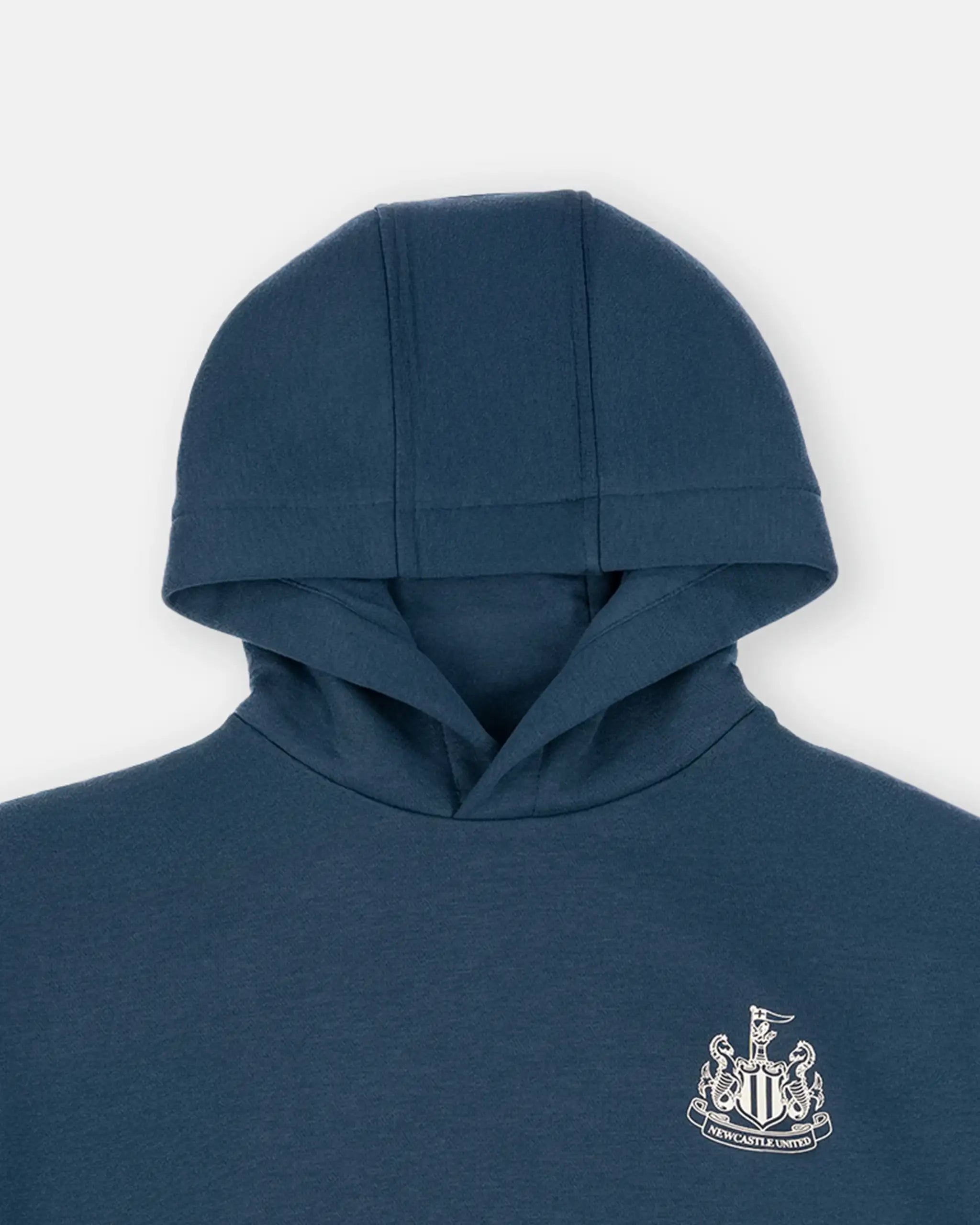 Newcastle United Boy's Navy Graffiti Print Hoodie