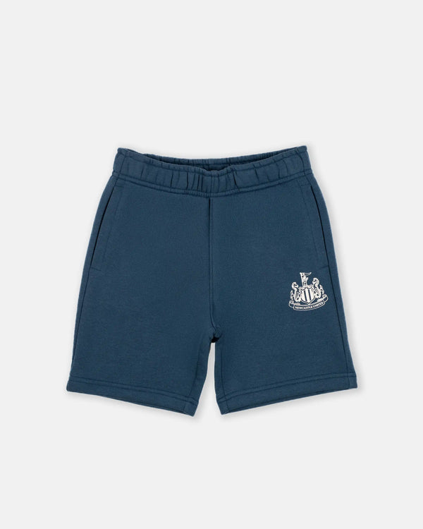Newcastle United Boy's Navy NUFC Crest Shorts