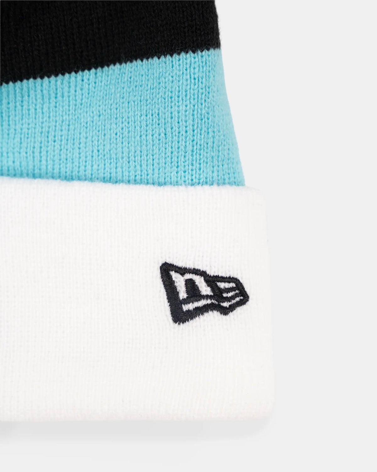 Newcastle United New Era Kids' Black & White Team Cuff Beanie