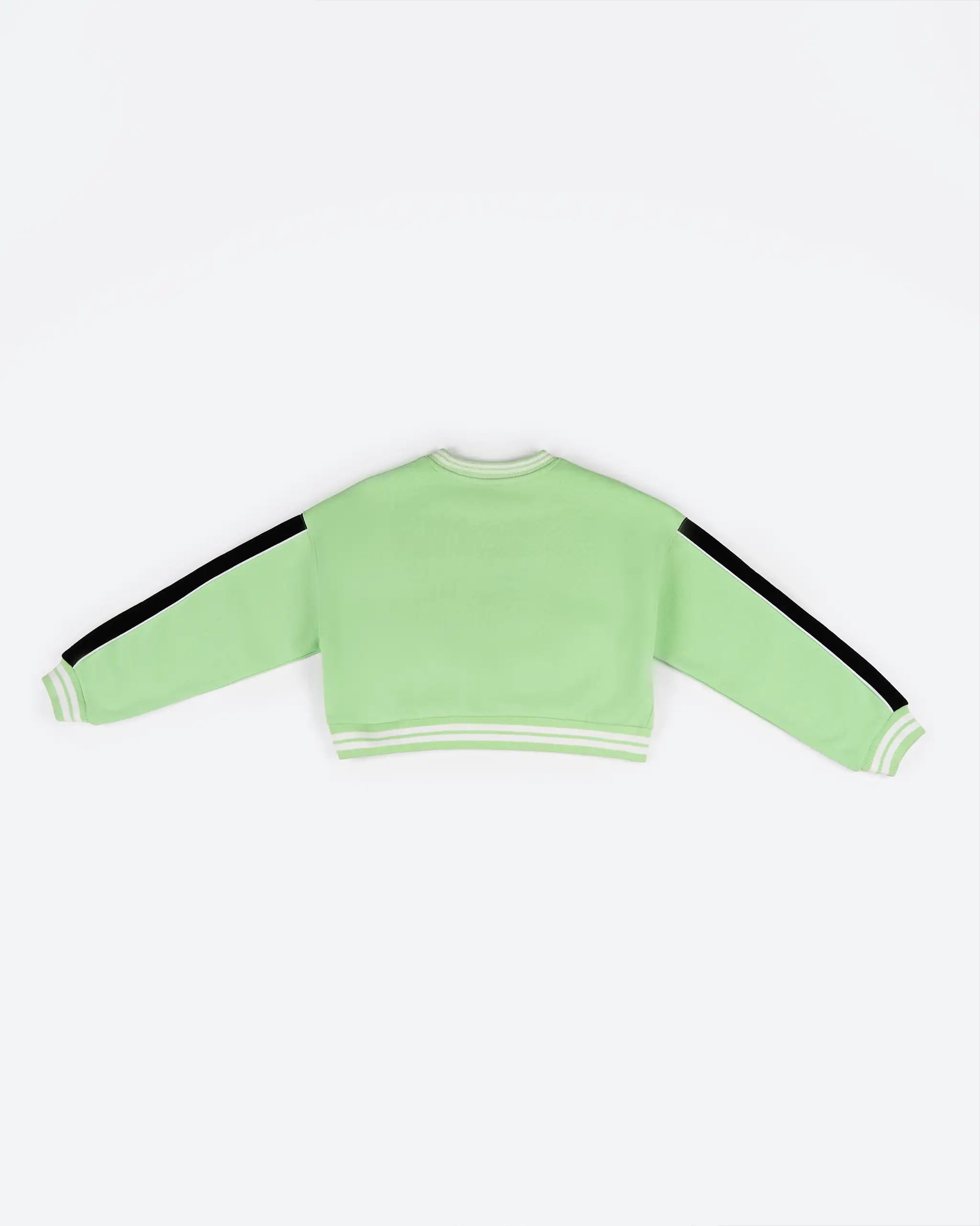 Newcastle United Girl's Green Cropped Sweatshirt