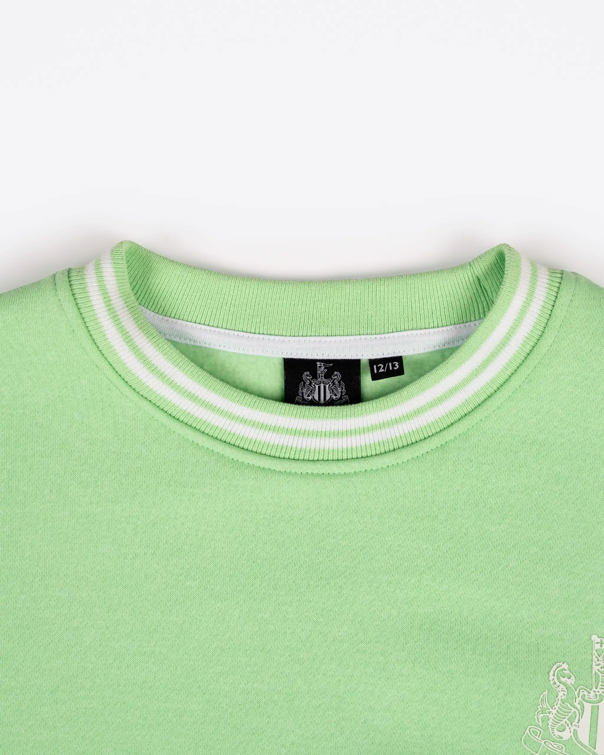 Newcastle United Girl's Green Cropped Sweatshirt