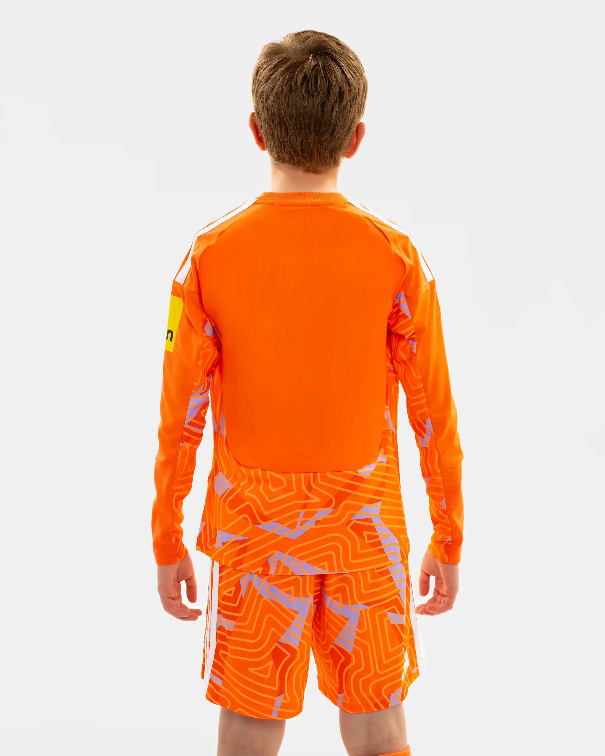 Newcastle United adidas Kids' 26/27 Orange Goalkeeper Shorts