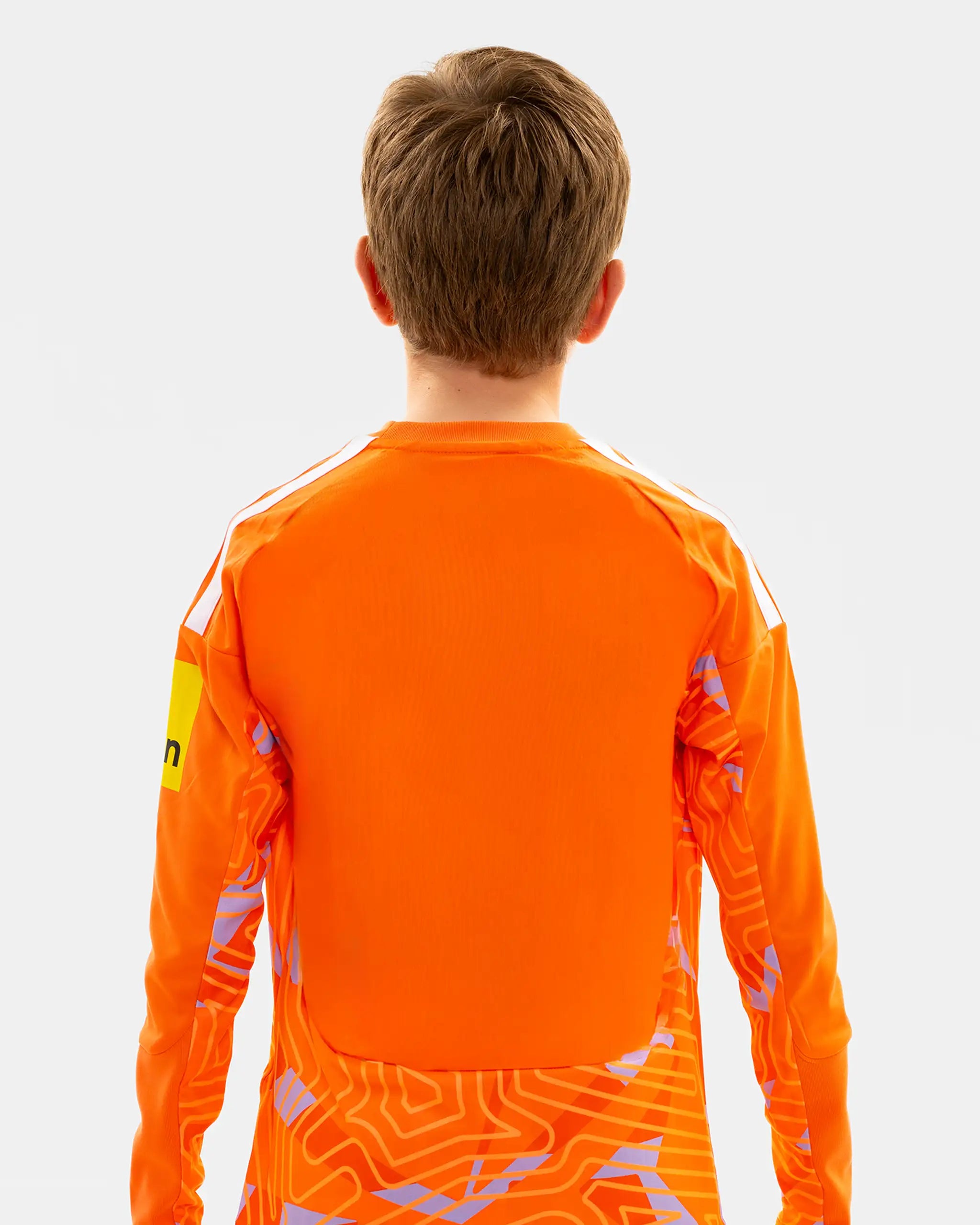 Newcastle United adidas Kids' 26/27 Orange Long Sleeve Goalkeeper Shirt