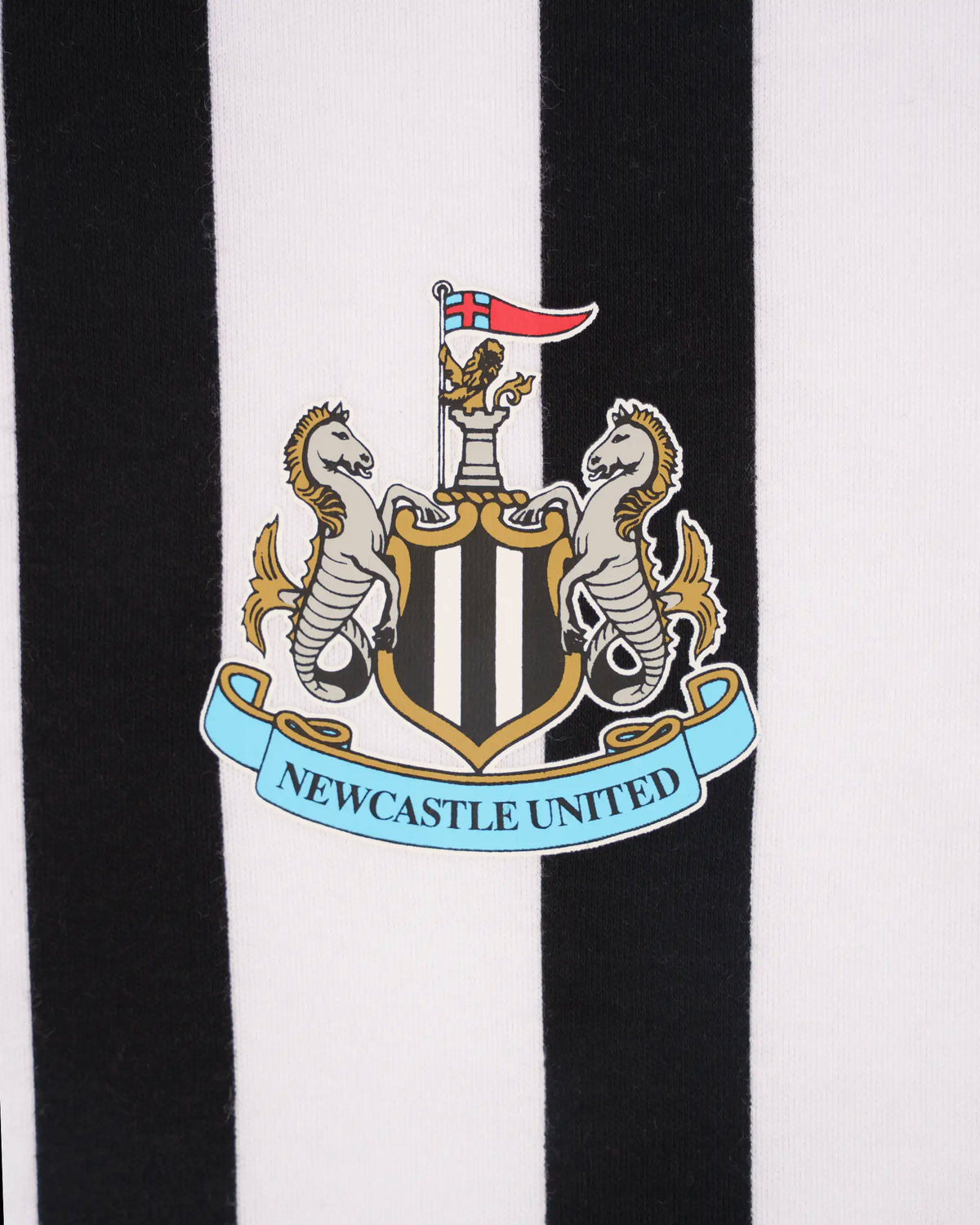 Newcastle United Kids' Black & White Kit Short Pyjama Set