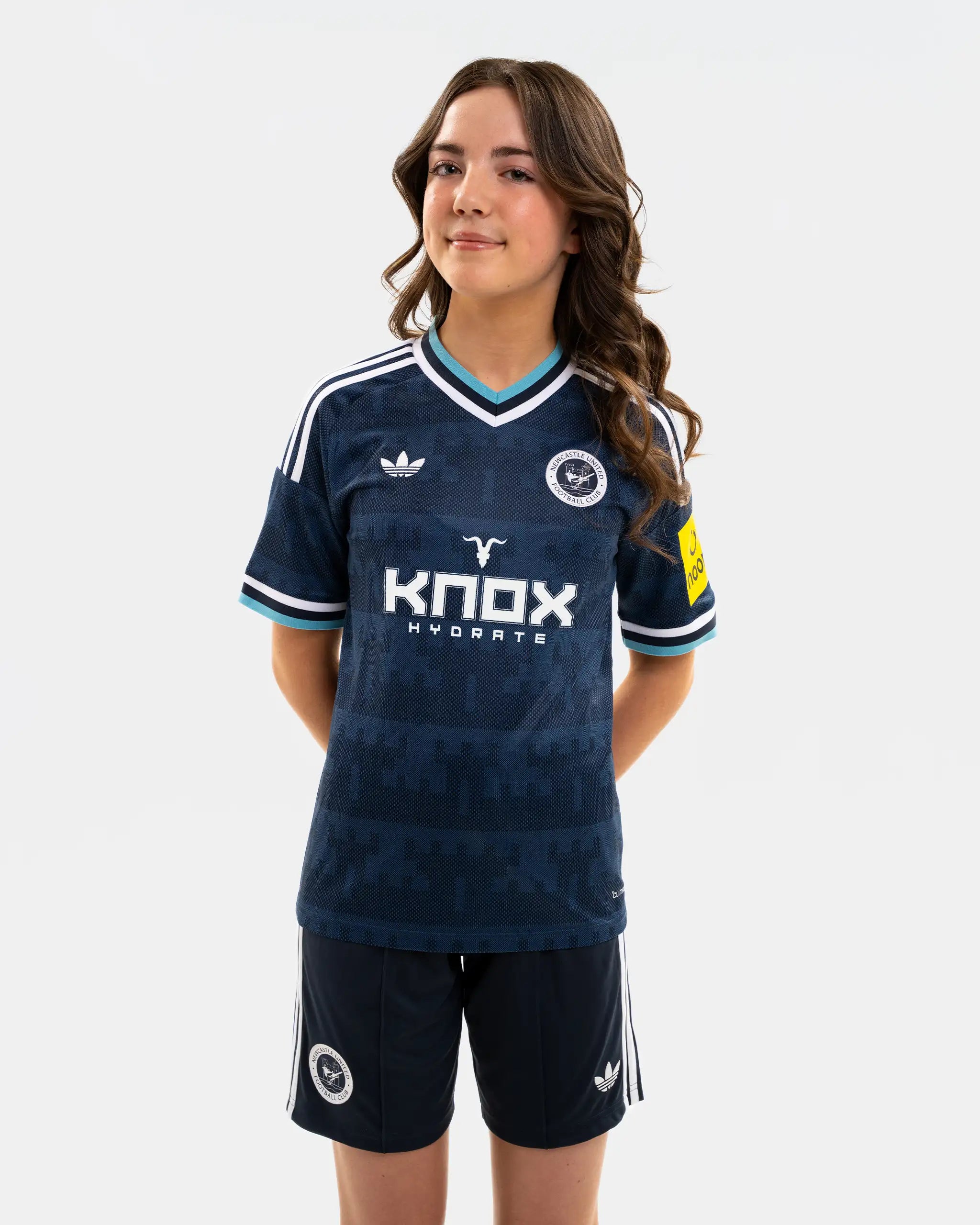 Newcastle United adidas Kids' 26/27 Away Shirt