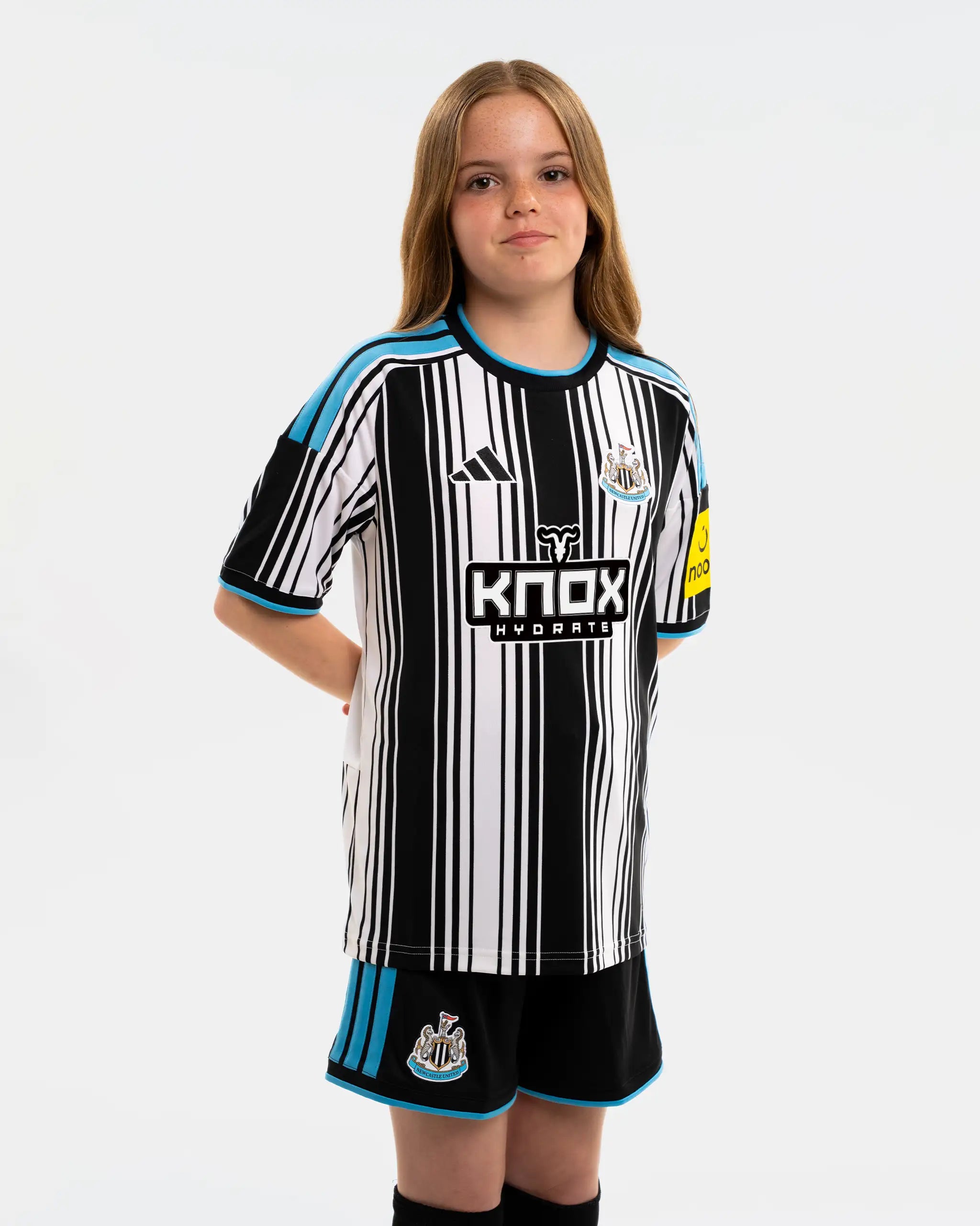 Newcastle United adidas Kids' 26/27 Home Shirt