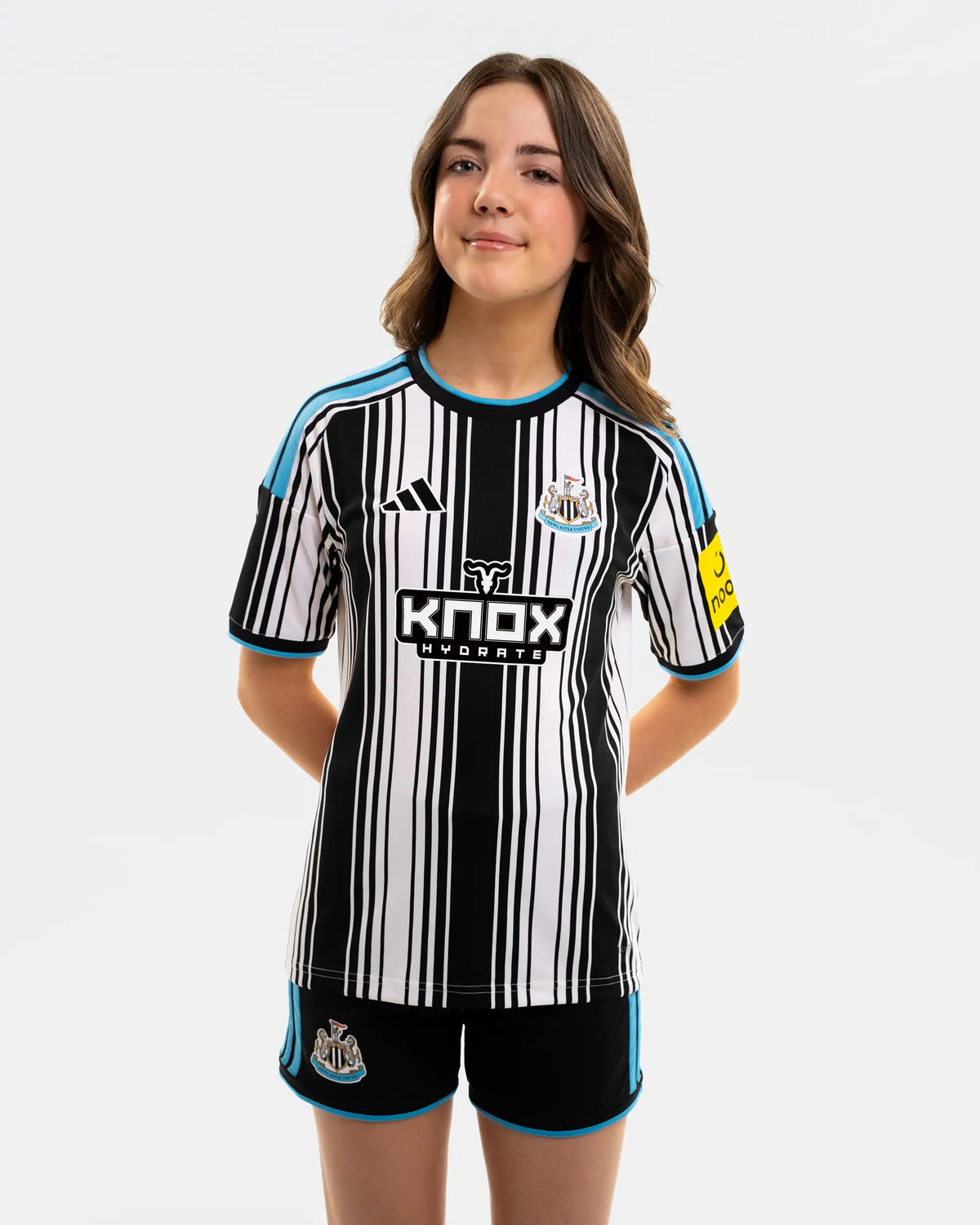 Newcastle United adidas Kids' 26/27 Home Shirt