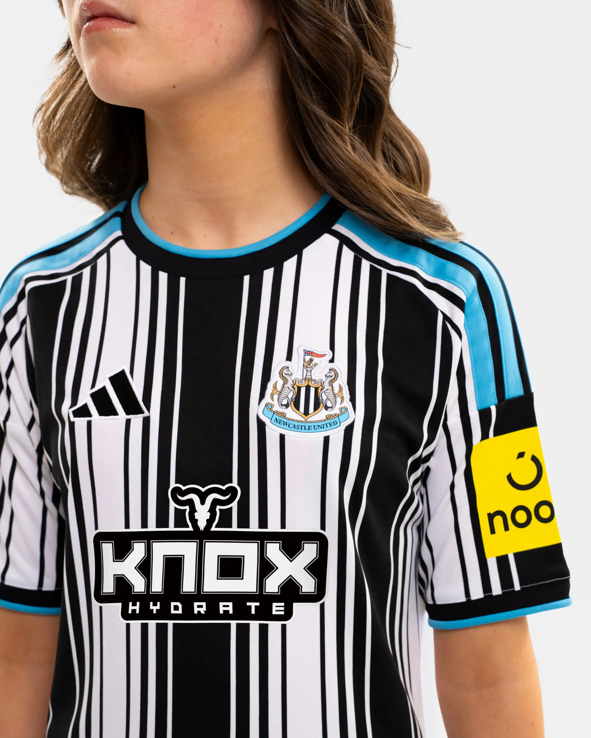 Newcastle United adidas Kids' 26/27 Home Shirt